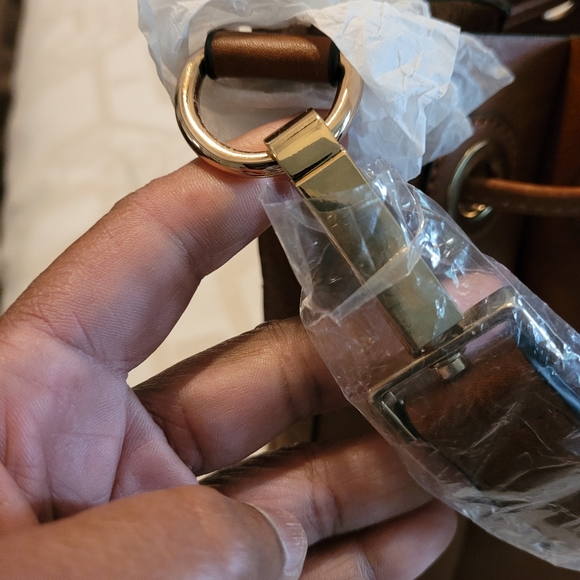 Handbag Republic Classic- cognac color, vegan leather - Picture 7 of 14